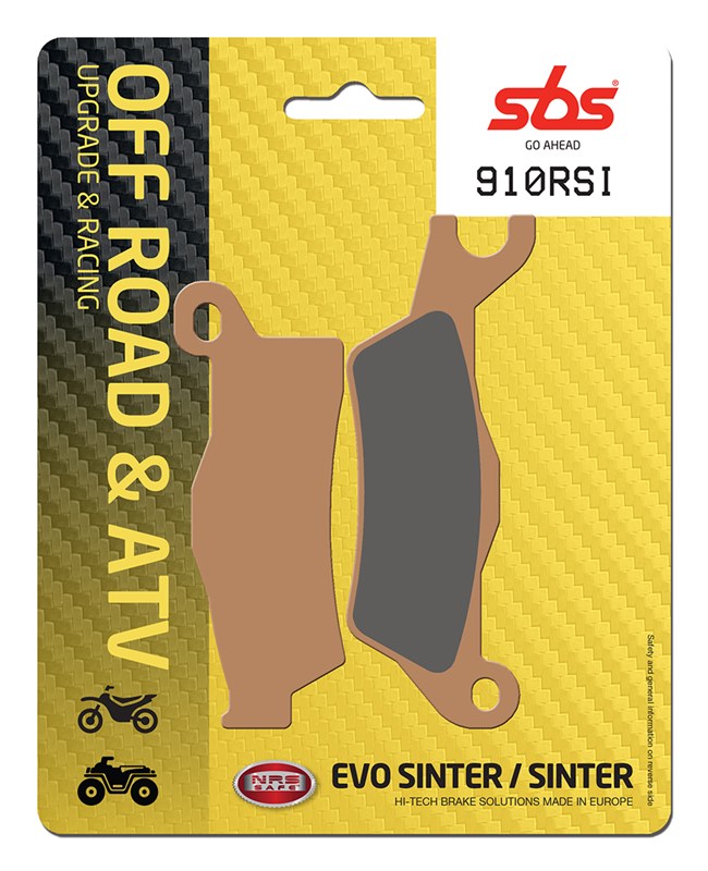 SBS brake pads KH617 OFF-ROAD racing sinteredcolour gold CAN-AM outlander 800 / 1000 12-, renegade 1000 12-, right front / rear(910RSI)